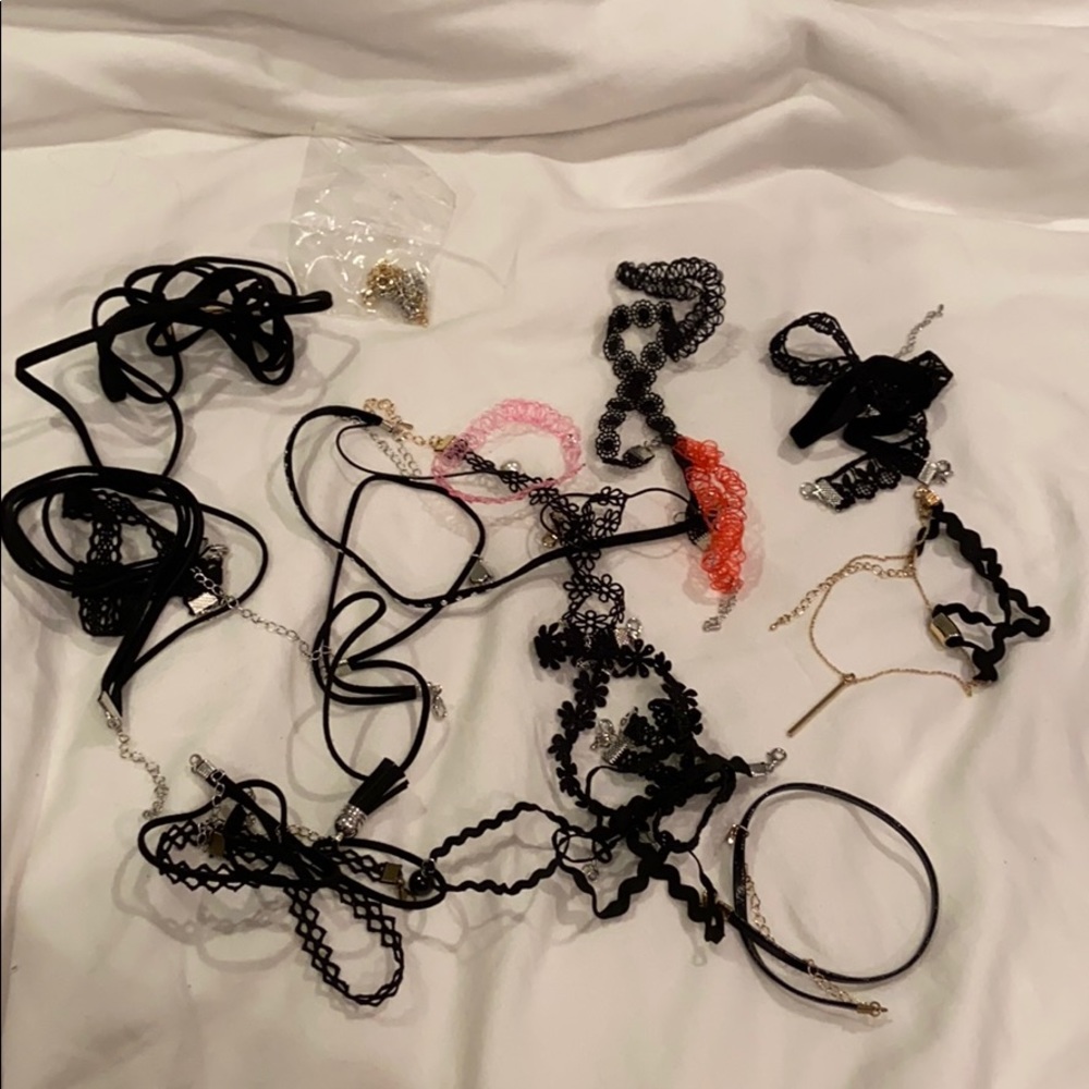 Variety pack of 19 chokers